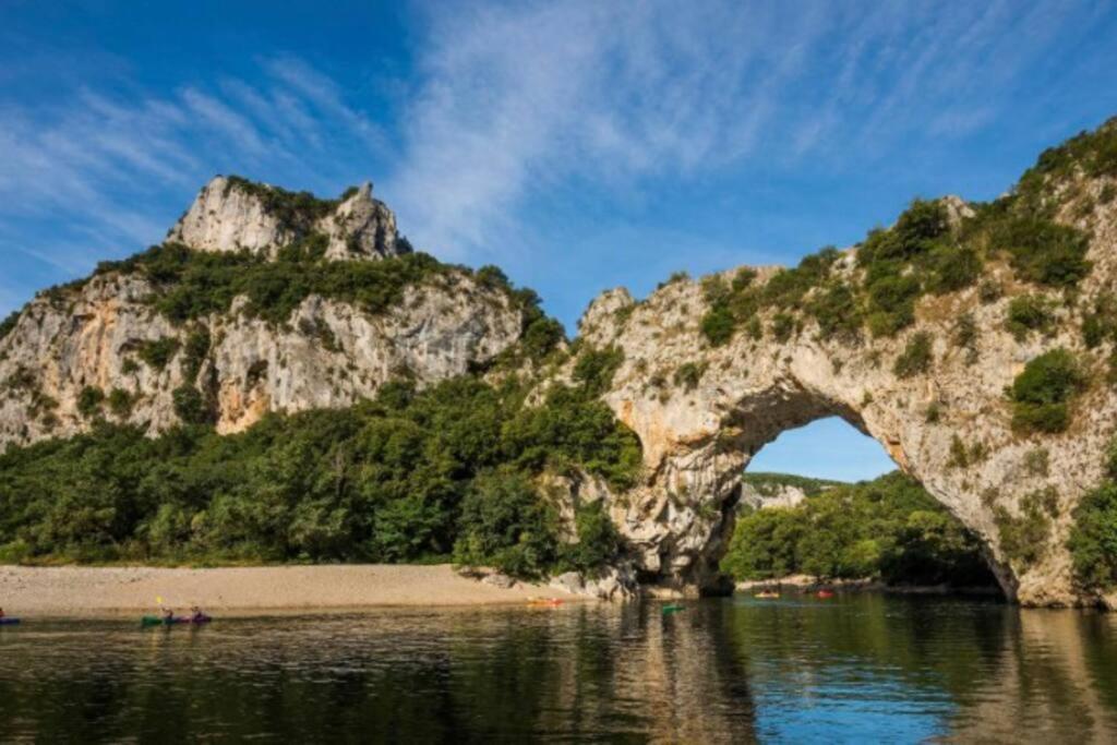 Willa La O'Liso Gorges De L'Ardeche Salavas Zewnętrze zdjęcie