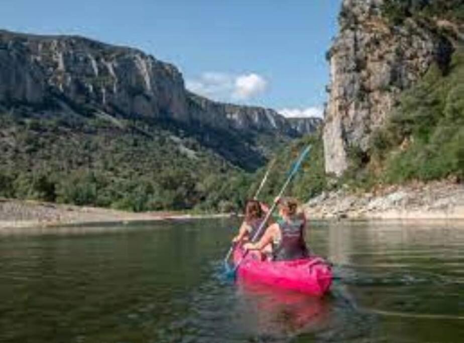 Willa La O'Liso Gorges De L'Ardeche Salavas Zewnętrze zdjęcie