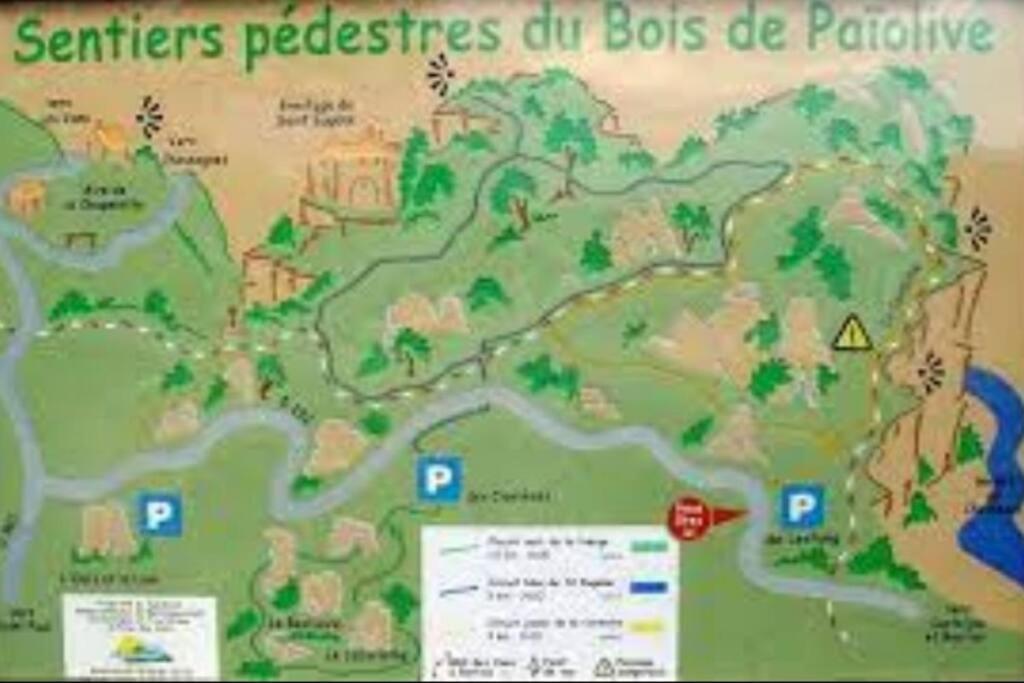 Willa La O'Liso Gorges De L'Ardeche Salavas Zewnętrze zdjęcie