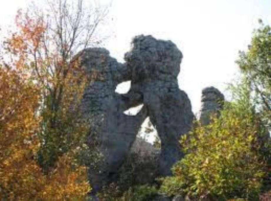 Willa La O'Liso Gorges De L'Ardeche Salavas Zewnętrze zdjęcie
