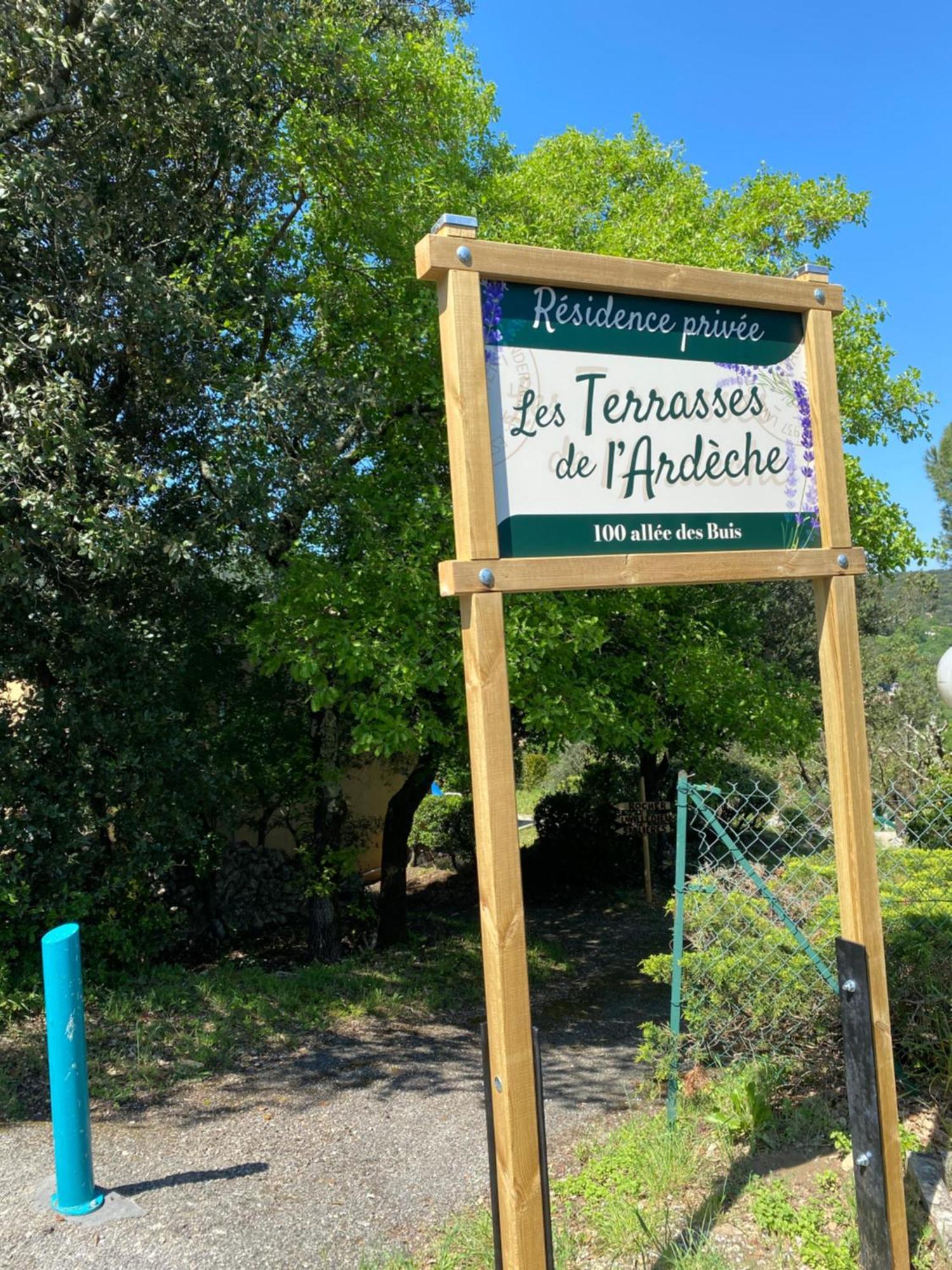 Willa La O'Liso Gorges De L'Ardeche Salavas Zewnętrze zdjęcie